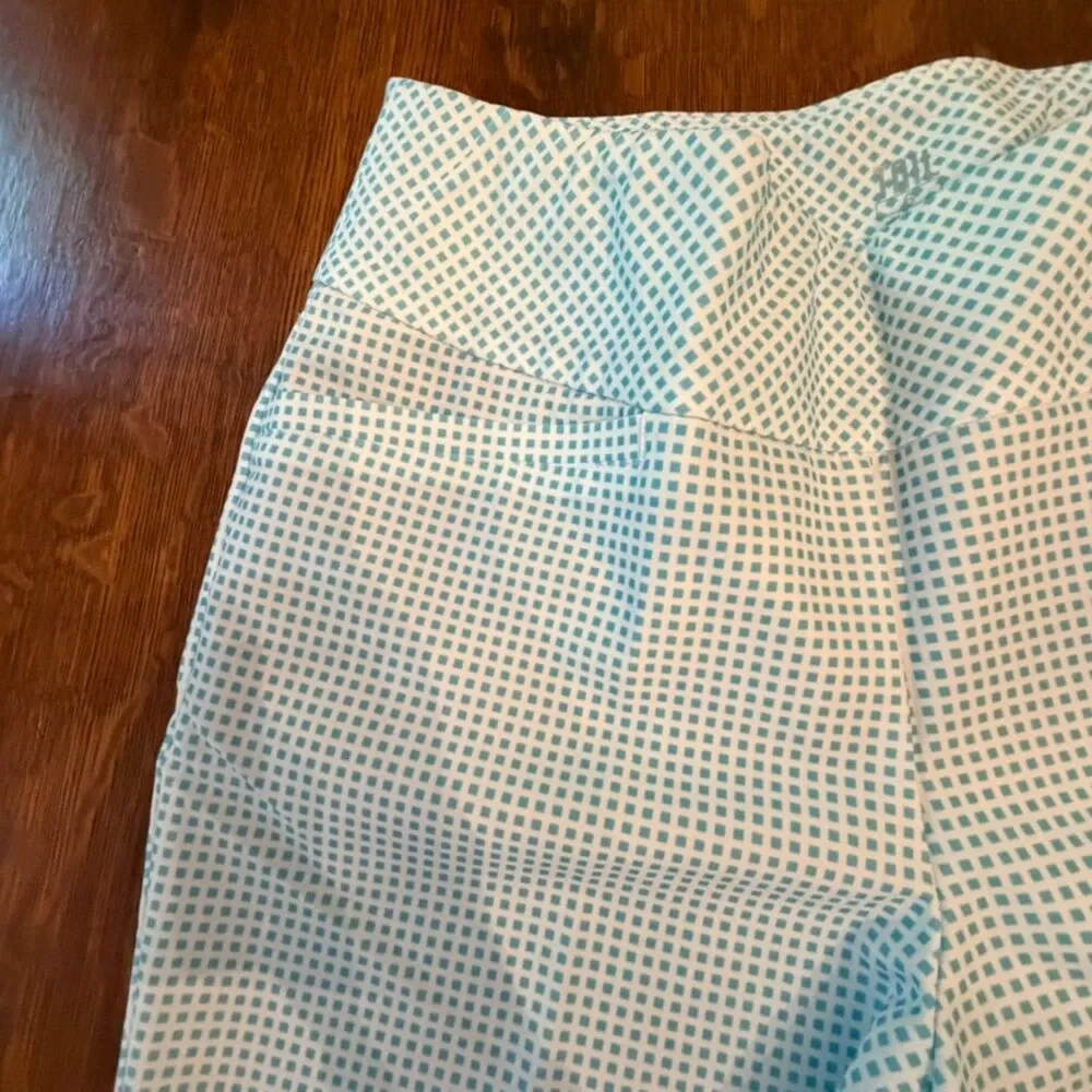 NWT Tail Golf 2-Piece Set Cerulean UPF 50 Sleeveless Top & Ankle Pants Size 6